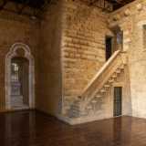 La base della torre (Sala del gineceo) era quella adibita alle donne per la cura dei bambini